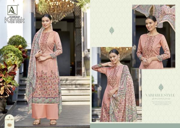 Alok Kanak Fancy Cotton Digital Printed Dress Materials